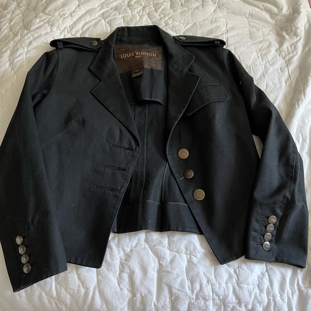 I have an Authentic Army Style Crop Louis Vuitton Jacket.